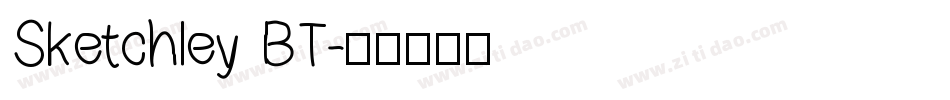 Sketchley BT字体转换